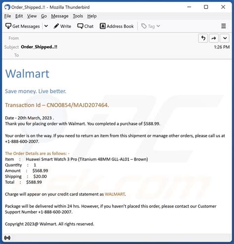 how to report fraud walmart.